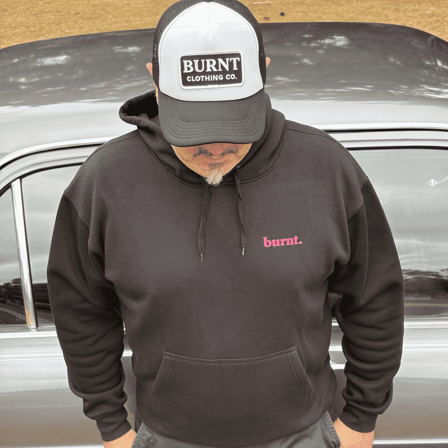 undiagnosed. Unicorn Hoodie - Black/ Pink