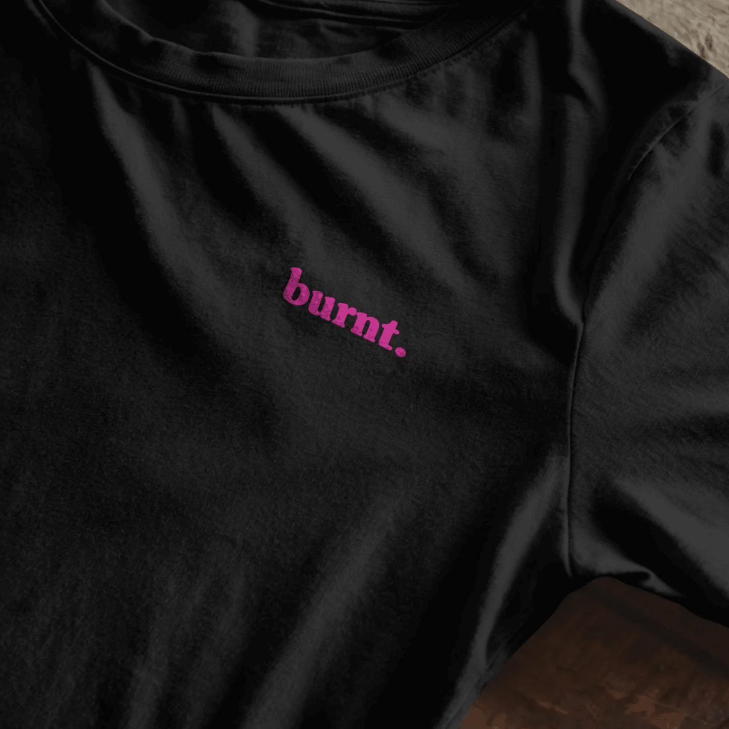 undiagnosed. Tee - Black/ Pink