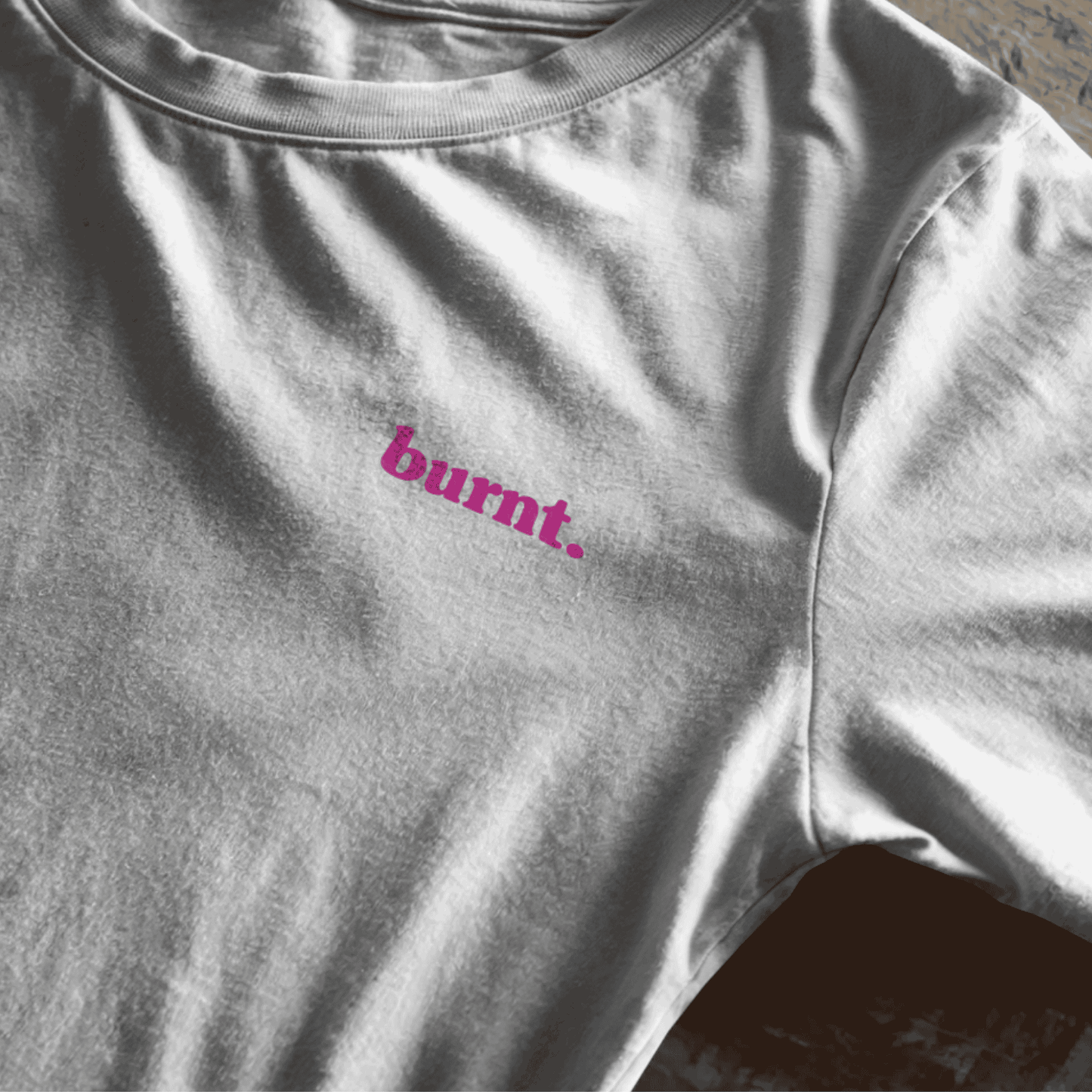 undiagnosed. Tee - White/ Pink