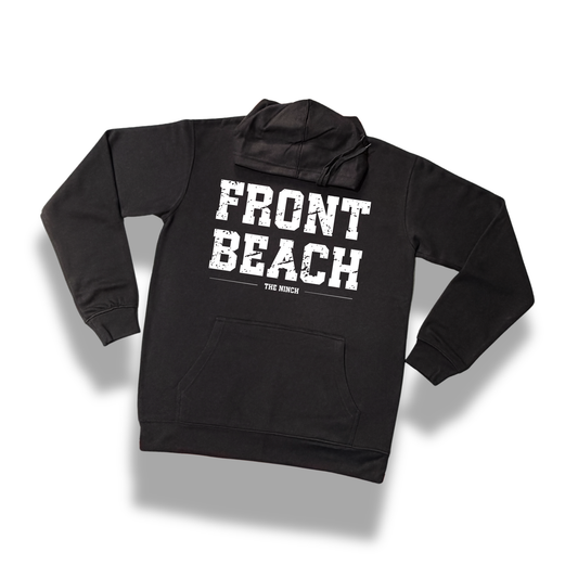 Front Beach / Back Beach Hoodie – Black