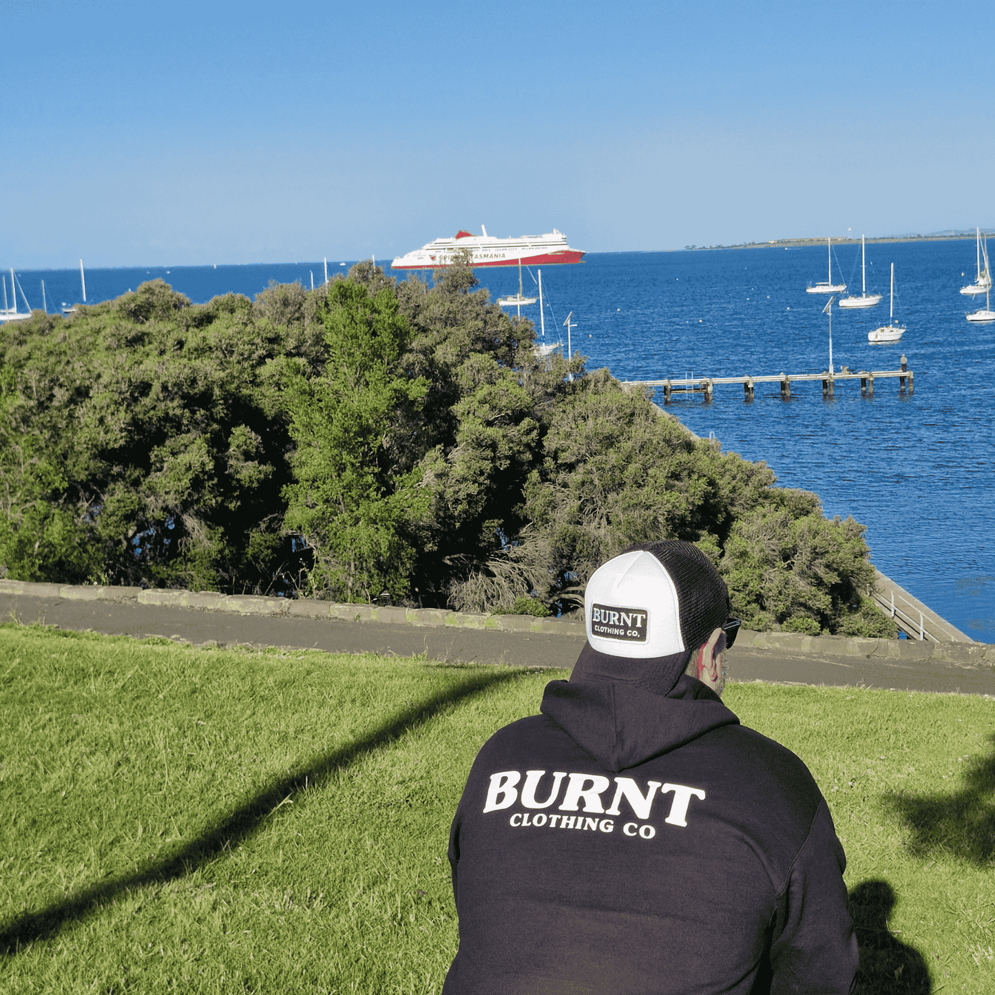 The Lucky #17 Origin Hoodie - White Lettering