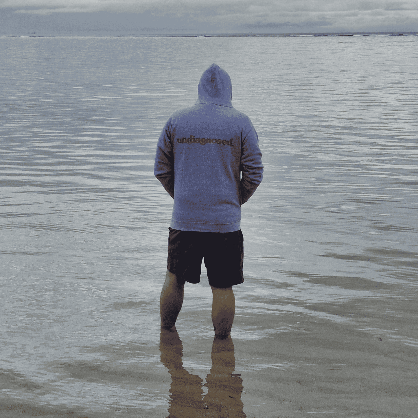 undiagnosed. Hoodie - Grey