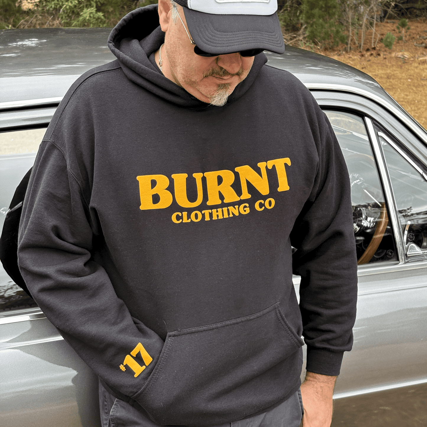 The Lucky #17 Origin Hoodie - ORANGE PUFF!