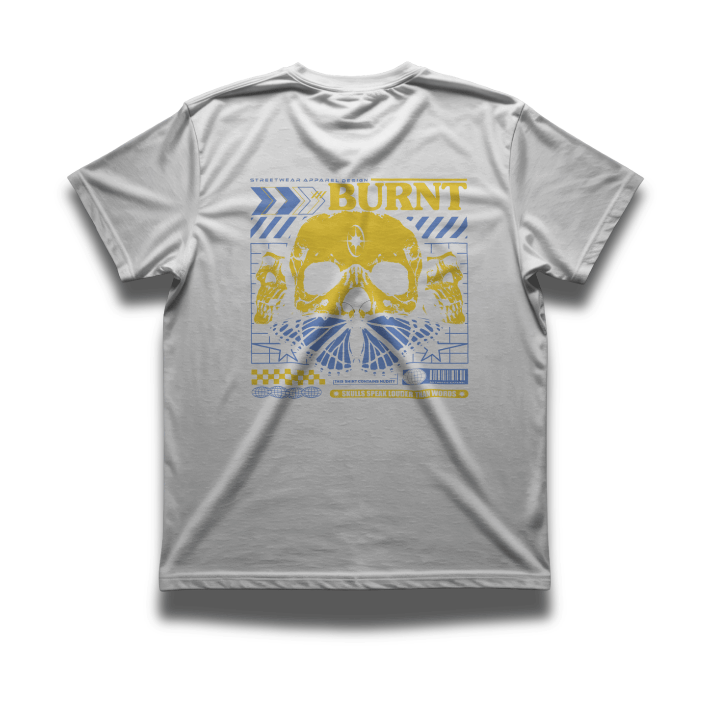 Burnt Tee - Skull Speak