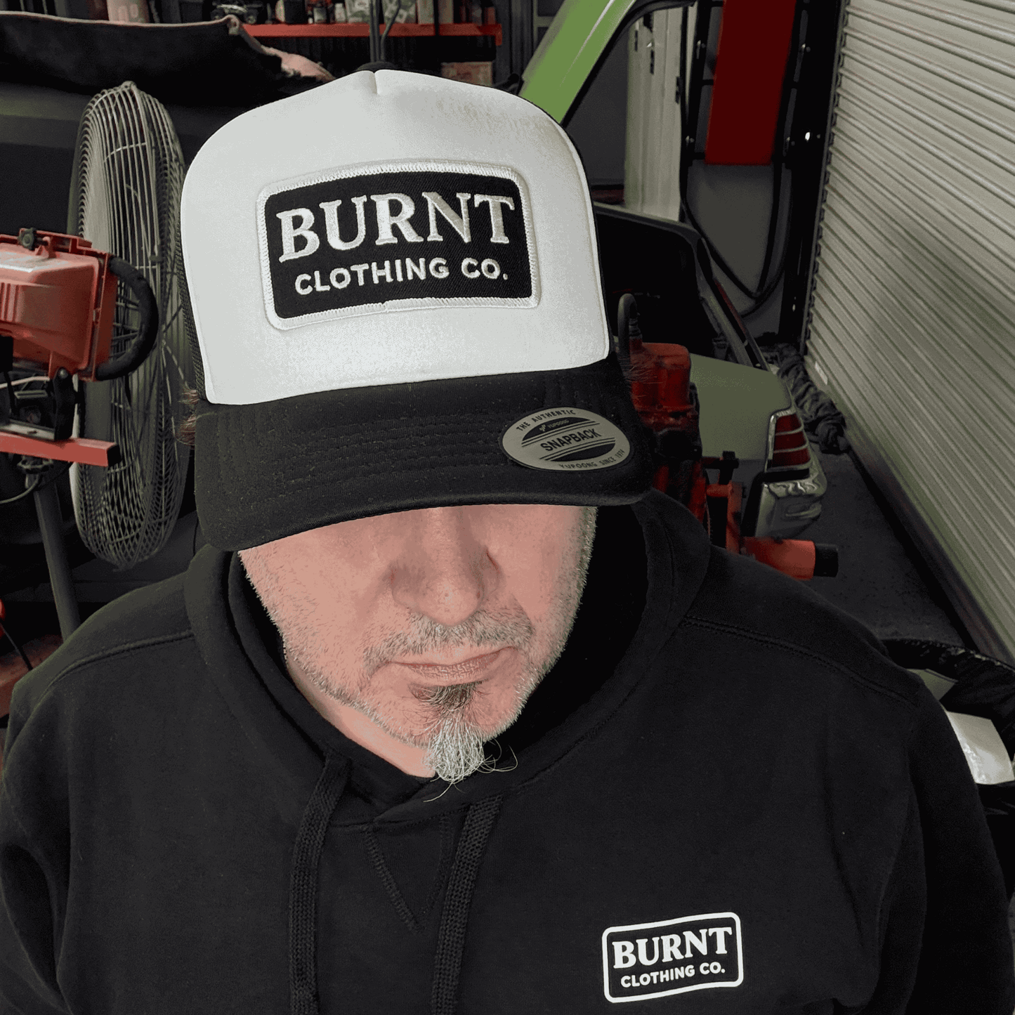 Burnt Trucker Cap - YP Snapback