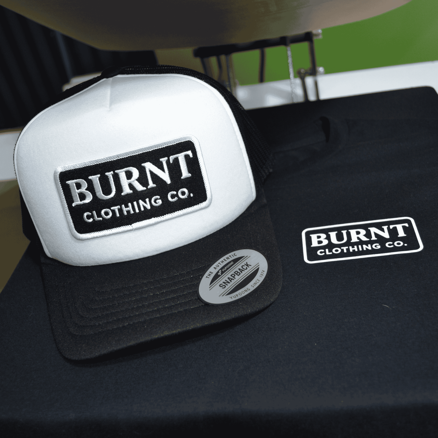 Burnt Trucker Cap - YP Snapback