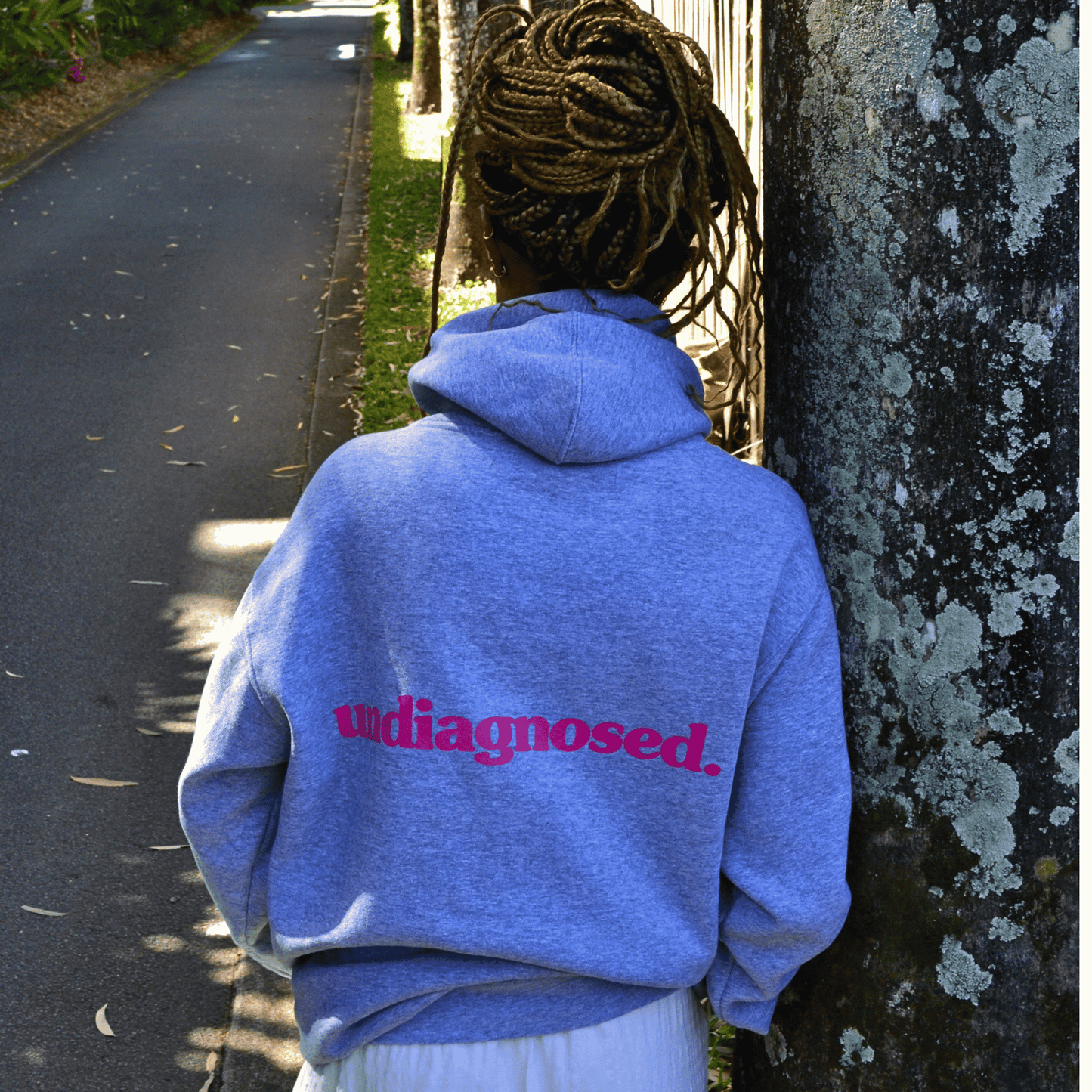 undiagnosed. Hoodie - Grey